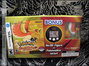 Pokemon HeartGold Nintendo DS Game - Wal-Mart limited edition bundle